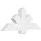 Ekena Millwork Kennewick Architectural Grade PVC Gable Bracket, 48"W x 20"H x 4"D x 6"F, 10/12 Pitch GBP048X20X0406KEN00 - alternate 1